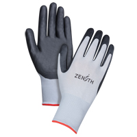 Lightweight Breathable Coated Gloves, 7/Small, Foam Nitrile Coating, 13 Gauge, Polyester Shell SBA612 | WestPier