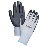 Gants l&eacute;gers enduits et respirants, 10/T-Grand, R&ecirc;vetement Mousse de nitrile, Calibre 13, Enveloppe en Polyester WestPier