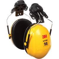 Peltor Optime 98 Series Earmuffs, Cap Mount, 23 NRR dB WestPier