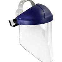 Harnais de t&ecirc;te avec visi&egrave;re, Polycarbonate, Suspension Rochet WestPier