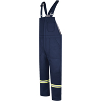 Deluxe Insulated Bib Overalls with Reflective Striping, 3X-Large, Navy Blue WestPier