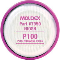 Disque filtre contre les particules, Filtre contre les particules/Filtre contre les particules avec suppresion de vapeurs nuisibles, Filtre N95/Vapeurs organiques/Gaz acides/P100/Filtre P100/Filtre R95 WestPier