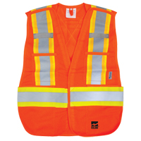 Open Road&reg; Tear Away Vest , High Visibility Orange, Polyester WestPier