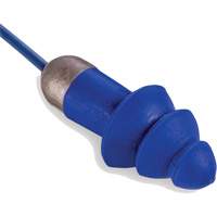 Bouchons d'oreille r&eacute;utilisables et d&eacute;tectable Rockets, Avec cordon, Taille unique, Vrac - &eacute;tui en plastique, NRR dB 27 WestPier