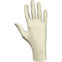 Gants jetables, Grand, Latex, 3 mils, Sans poudre, Naturel, Classe 2 WestPier