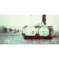 Single ISO Tank Berm, 3590 gal. Spill Capacity, 10' L x 24' W x 24" H SDM245 | WestPier