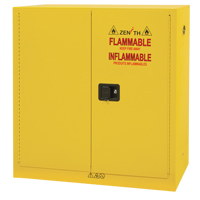 Armoire pour produits inflammables, 24 gal., 2 Porte(s), 43" La x 44" h x 12" p SDN645 | WestPier