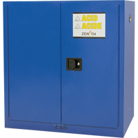 Corrosive Liquids Cabinet, 30 gal., 43" x 44" x 18" SDN654 | WestPier