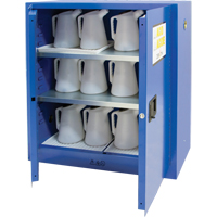 Corrosive Liquids Cabinet, 30 gal., 43" x 44" x 18" SDN654 | WestPier