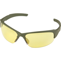 Lunettes de s&eacute;curit&eacute; s&eacute;rie Z2000, Lentille Ambr&eacute;e, Anti-&eacute;gratignures, R&eacute;pond ou surpasse la norme CSA Z94.3 WestPier