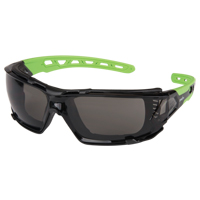 Z2500 Series Safety Glasses with Foam Gasket, Grey/Smoke Lens, Anti-Scratch, ANSI Z87+/Meets/Exceeds CSA Z94.3 WestPier