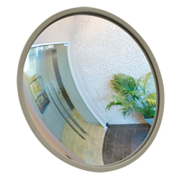 Convex Mirror with Bracket, Indoor/Outdoor, 12" Diameter SDP500 | WestPier