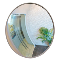 Convex Mirror with Bracket, Indoor/Outdoor, 26" Diameter SDP502 | WestPier