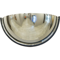 180° Dome Mirror, Half Dome, Closed Top, 18" Diameter SDP524 | WestPier