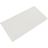Tapis pour salle blanche, Épaisseur 1,57 mils, 1-1/2' la, 3' lo x Blanc SDS993 | WestPier