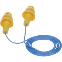 E-A-R Ultrafit Premolded Earplugs, Corded, Bulk - Polybag, 25 dB NRR, One-Size WestPier