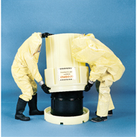 Poly-Overpack&reg; 65 Salvage Drum, 65 US gal., Stationary WestPier