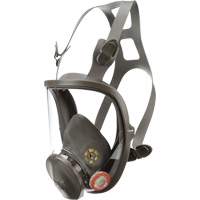6000 Series Full Facepiece Reusable Respirator, Elastomer/Silicone/Thermoplastic, Medium WestPier