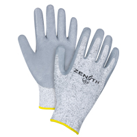 Gants &eacute;lastiques sans coutures r&eacute;sistants &agrave; la coupe, Taille 2T-Grand/11, Calibre 13, Rev&ecirc;tement Nitrile, Enveloppe en PEHP, ANSI/ISEA 105 niveau 2/EN 388 niveau 3 WestPier