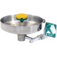 Axion&reg; Eye/Face Wash Station, Wall-Mount Installation, Stainless Steel Bowl WestPier