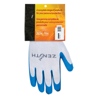 Natural Rubber Seamless Knit Coated Gloves, 7, Rubber Latex Coating, 10 Gauge, Polyester/Cotton Shell WestPier