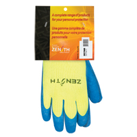 Gants haute visibilit&eacute; doubl&eacute;s d'acrylique de caoutchouc naturel, 8, R&ecirc;vetement Latex de caoutchouc, Calibre 7, Enveloppe en Acrylique WestPier