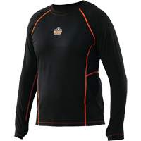 Maillots thermiques &agrave; manches longues, Hommes, Moyen, Noir WestPier