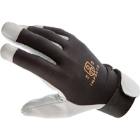 Gants antivibrations Air Glove, Taille Moyen, Paume Cuir perl&eacute; WestPier
