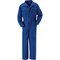 Flame-Resistant Premium Coveralls, Size 38, Royal Blue, 5.1 cal/cm² WestPier