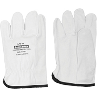 Salisbury  Leather Protector Gloves, Size 7, 10" L WestPier
