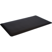 WD Deck Plate Mats, Diamond, 4' x 12' x 5/8", Black, Sponge WestPier