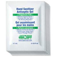 Hand Sanitizer Gel, 3.7 ml, Packet, 67.5% Alcohol SEE683 | WestPier