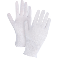 Lightweight Inspection Gloves, Poly/Cotton, Unhemmed Cuff, Ladies SEE783 | WestPier