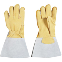 Welding Gloves, Grain Cowhide, Size Small WestPier