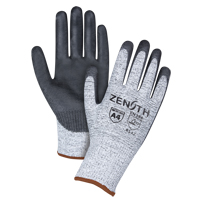 Gants &eacute;lastiques sans coutures r&eacute;sistants &agrave; la coupe, Taille Grand/9, Calibre 13, Rev&ecirc;tement Polyur&eacute;thane, Enveloppe en PEHP, ANSI/ISEA 105 niveau 4/EN 388 niveau 5 WestPier