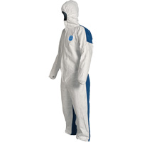 Combinaisons avec capuchon, 4T-Grand, Bleu/Blanc, Tyvek 400 D WestPier