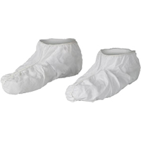 KleenGuard A40 Shoe Covers, Medium, Vinyl, White WestPier