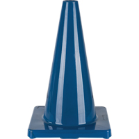 Coloured Traffic Cone, 18", Blue SEH136 | WestPier