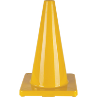 Coloured Traffic Cone, 18", Yellow SEH137 | WestPier