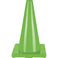 Coloured Traffic Cone, 18", Green SEH139 | WestPier