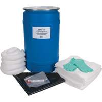 Shop Spill Kit, Oil Only, Drum, 30 US gal. Absorbancy WestPier