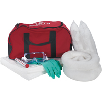 Premium Vehicle Spill Kit, Oil Only, Bag, 10 US gal. Absorbancy WestPier