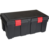 Water Resistant Storage Container, 33" W x 19" D x 13" H, Black WestPier