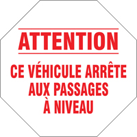 French Traffic Sign, Vinyl, 18" W x 18" H SEI461 | WestPier