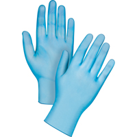 Medical-Grade Disposable Gloves, Large, Vinyl, 4.5-mil, Powder-Free, Blue, Class 2 SGX025 | WestPier