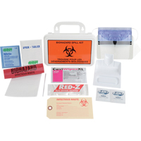 Deluxe Clean-Up Spill Kit, Biohazard, Case WestPier