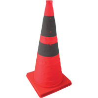 Collapsible Lighted Cone, 28" H, Orange SEK502 | WestPier