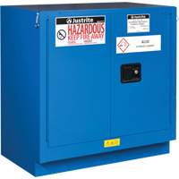 Armoires sous le comptoir pour rangement de mati&egrave;res dangereuses Sure-Grip Ex, 22 gal., 35" x 35" x 22" WestPier