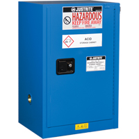 Armoires compactes doubl&eacute;es pour rangement de mati&egrave;res dangereuses Chem-Cor, 12 gal., 23,25" x 35" x 18" WestPier