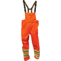 Safety Rainwear, Small, Polyester/PVC, Orange SEL196 | WestPier